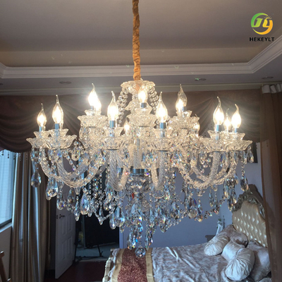 De Zaal E14 van luxecrystal candle lamps chandeliers villa